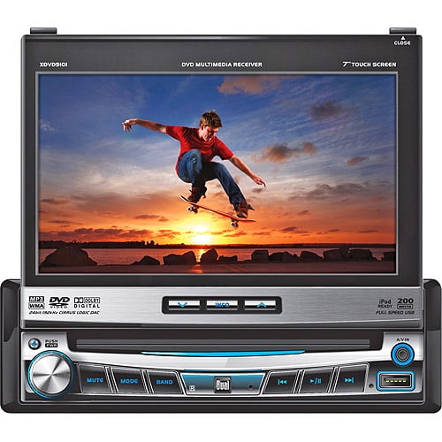 Dual xdvd9101 dvd receiver display 7 in in dash unit full ford stereo wiring harness dual xdvd9101 dvd receiver display 7 in in dash unit full din walmart com